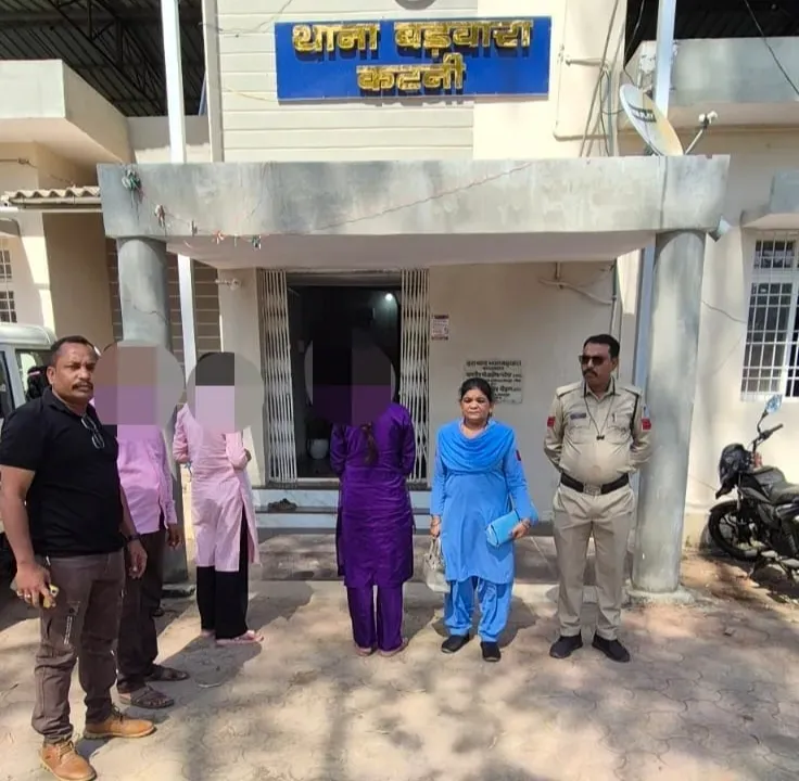 ऑपरेशन मुस्कान में बड़वारा पुलिस की बड़ी सफलता, गुजरात और तमिलनाडु से दो नाबालिग बालिकाएं दस्तयाब