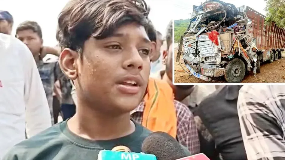 मध्य प्रदेश के ग्वालियर में शीतला माता मंदिर के गेट के पास हुए भीषण सड़क हादसे ने कई हंसते-खेलते