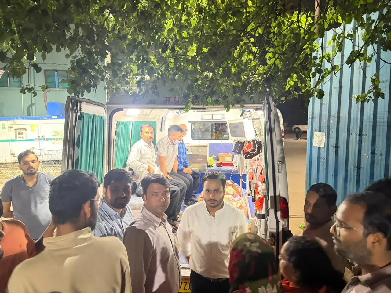 शीतला माता मंदिर दुर्घटना में घायल 78 वर्षीय श्री मोतीलाल प्रजापति का दुखद  निधन